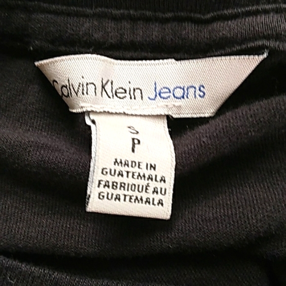 VTG Y2K CALVIN KLEIN LOGO TEE SHIRT SP - Picture 5 of 5